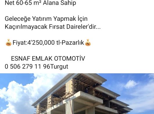 ÇORUM MERKEZ KENT PARK YANİ SATILIK 2 ADET SIFIR 2+0 DAİRELER